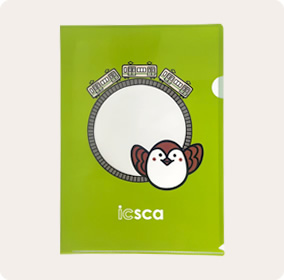 イクスカすずめクリアファイル(南北線)